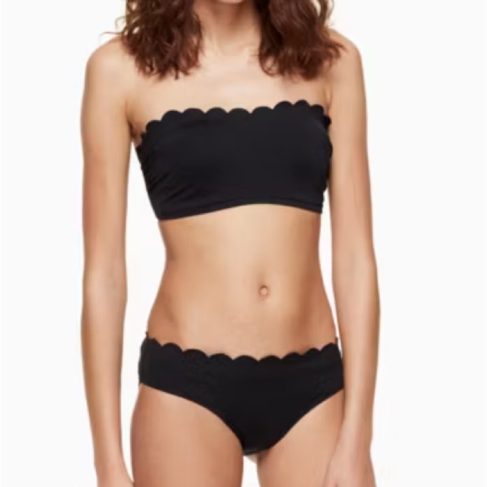 Kate Spade Teal Scallop Bikini
